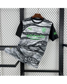 Manchester City 2025/26 Schwarz-graues Konzepttrikot