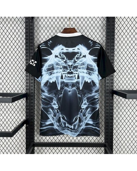 Manchester City 2025/26 Schwarz-blaues Konzepttrikot