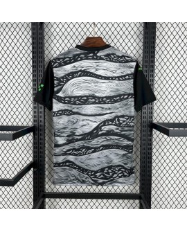 Manchester City 2025/26 Schwarz-graues Konzepttrikot