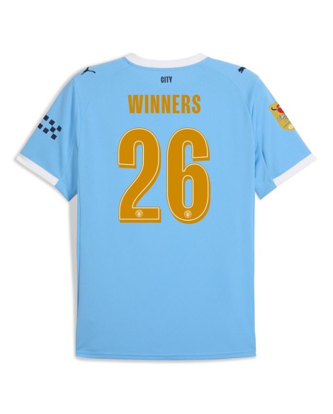 Manchester City Heimtrikot Saison 2025/26 - Aufdruck “ WINNERS 26 ”