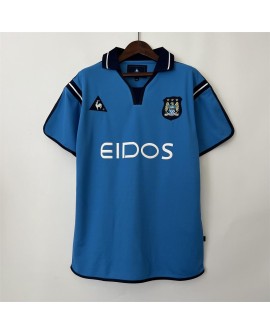 Manchester City FC 2001/02 Heim-Retro-Trikot