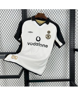 Manchester United 2001/02 Centenary Edition Wende-Auswärts- und Auswärtstrikot im Retro-Stil