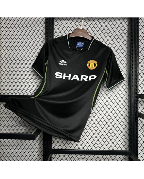 Drittes Retro-Auswärtstrikot von Manchester United 1998/99 Drittes Retro-Auswärtstrikot von Manchester United 1998/99