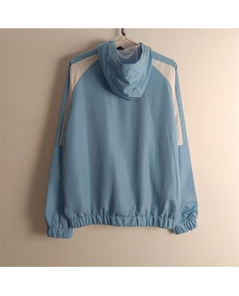 Manchester City Windbreaker 2425-Himmelblau