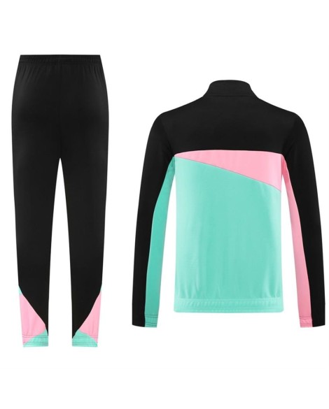 Manchester City Trainingsset (Jacke + Hose) schwarz und grün 2024/25