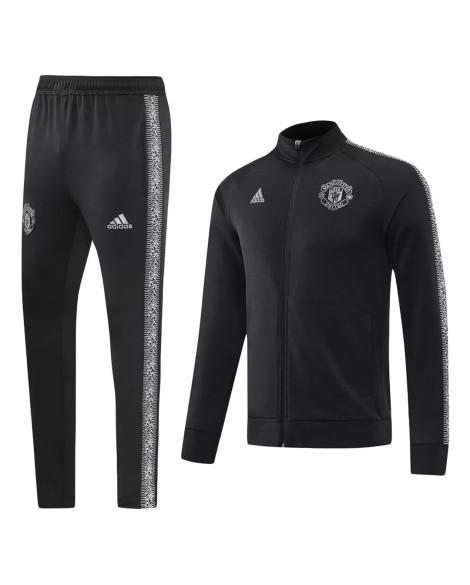 Manchester United 2022 Trainingsanzug – Schwarz