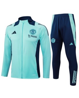 Manchester United Trainingsjacke 2425 - Hellgrün