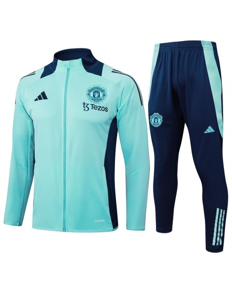 Manchester United Trainingsjacke 2425 - Hellgrün