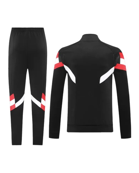 Manchester United Trainingsset 2024/25 – Schwarz (Jacke+Hose)