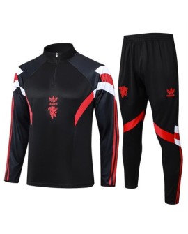 Manchester United Trainingstrikot 2425-Schwarz