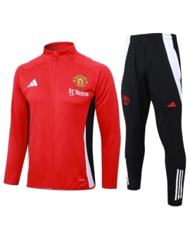 Manchester United Trainingsjacke 2425-Rot