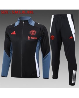 Manchester United Trainingsjacke 2425 - Schwarz