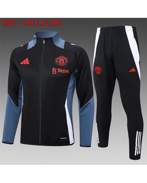 Manchester United Trainingsjacke 2425 - Schwarz