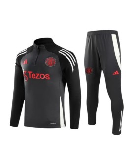 Manchester United Sweatshirt-Set 2024/25 – Grau (Oberteil+Hose)