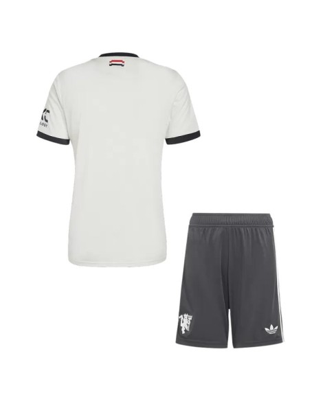 Manchester United Drittes Auswärts-Fußballtrikot 2024/25 (Trikot + Shorts)