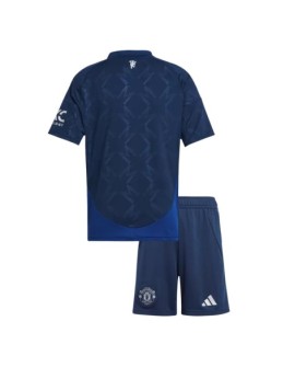Manchester United Auswärtstrikot-Set 2024/25 für Kinder (Trikot + Shorts)