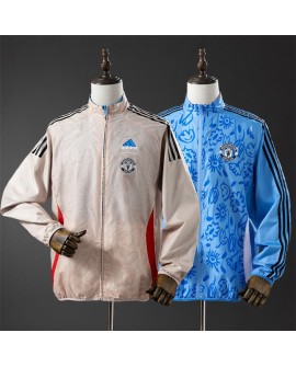 Manchester United Wende-Trenchcoat-Jacke 24/25