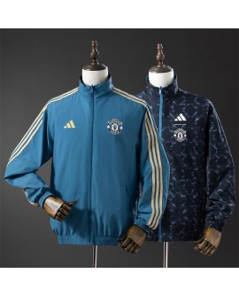 Manchester United Wende-Trenchcoat-Jacke 24/25