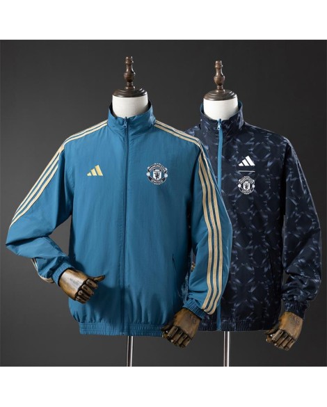 Manchester United Wende-Trenchcoat-Jacke 24/25