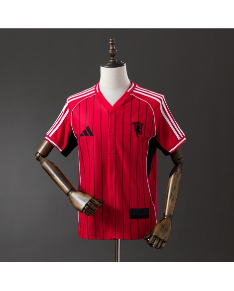 Manchester United 25/26 All-Dunk Red Baseballtrikot
