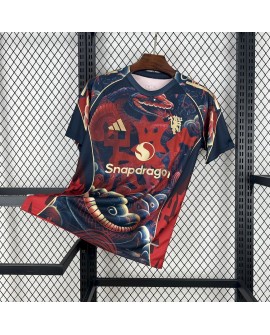 Manchester United Trikot 2025/26 Jahr der Schlange Sonderedition