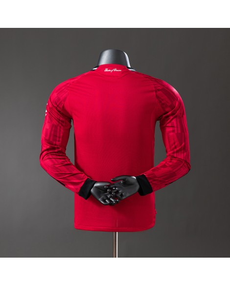 Manchester United Heimtrikot 2025/26 Langarm - Player