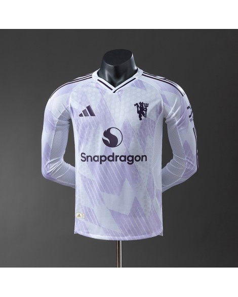 Manchester United Auswärtstrikot 2025/26 Langarm - Player