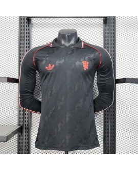 Manchester United 2025/26 Sonderedition Langarmtrikot - Player