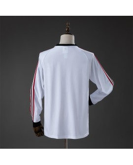 Weißes Langarmshirt MU Tribünen-Ikone