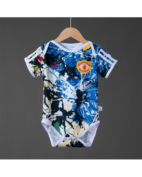 Manchester United Original Stone Rose Jersey der Saison 25/26 – Baby