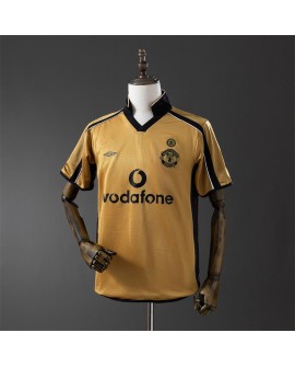 Manchester United 01/02 Jubiläumsausgabe Retro-Trikot - Wendetrikot