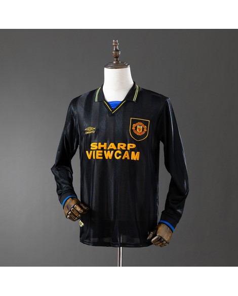 Manchester United 93/95 Auswärtstrikot Retro - Langarm