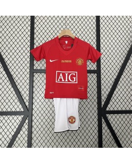 Manchester United Heimtrikot für die UEFA Champions League 07/08 - Kind