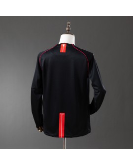 Manchester United Retro-Auswärtstrikot 2007/08 – lange Ärmel