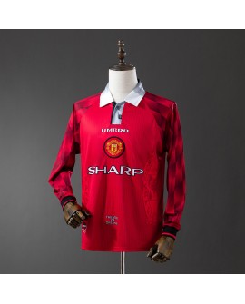 Manchester United Retro-Heimtrikot 1996/97 von – Langarm