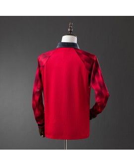 Manchester United Retro-Heimtrikot 1996/97 von – Langarm