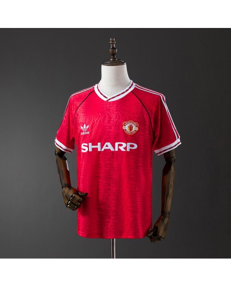 Manchester United Heimtrikot Retro 1990/92