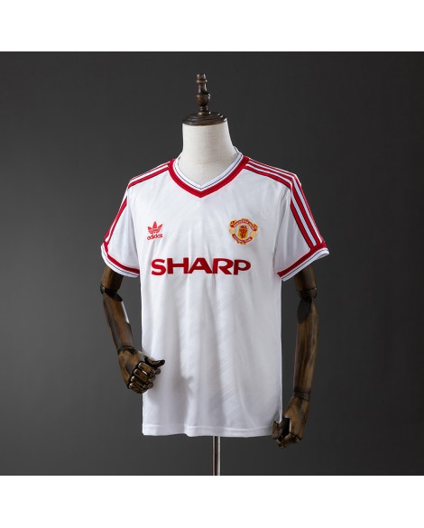 Retro 86/88 Manchester United Auswärtstrikot