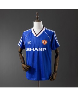 Retro 88/90 Manchester United Drittes Auswärtstrikot