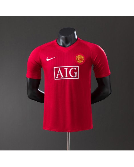Manchester United 07/08 Heimtrikot Retro - Player