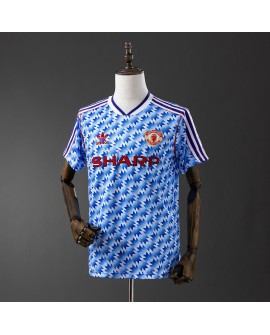Manchester United Auswärts-Retro-Trikot 1990/92