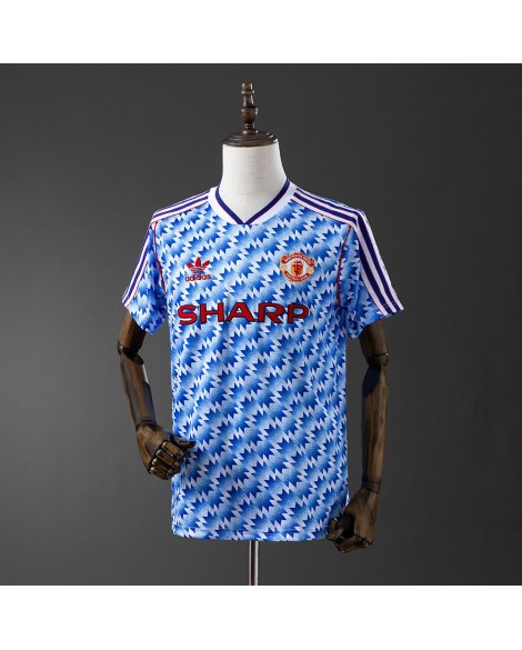 Manchester United Auswärts-Retro-Trikot 1990/92