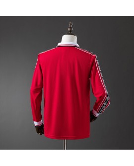 Manchester United Retro-Heimtrikot 1998/99 von – Langarm