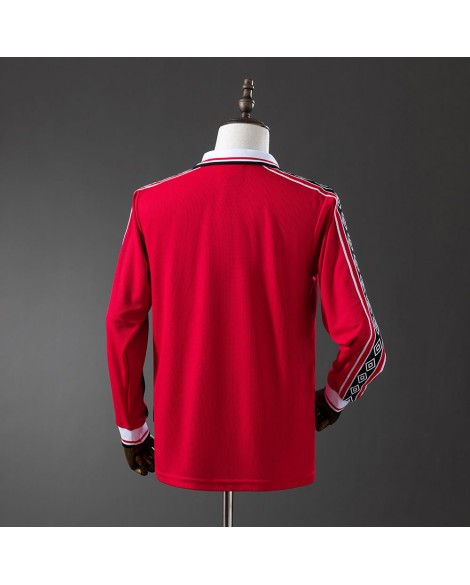 Manchester United Retro-Heimtrikot 1998/99 von – Langarm