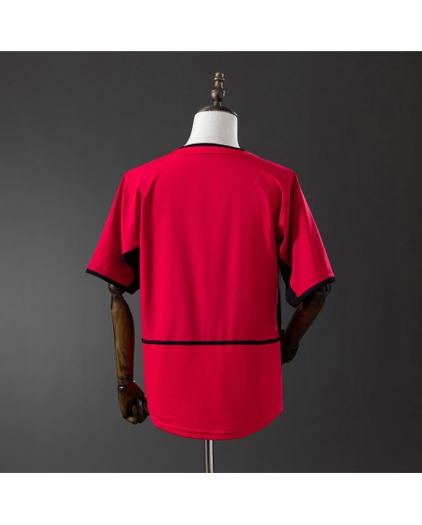 Manchester United Retro-Heimtrikot 02/04