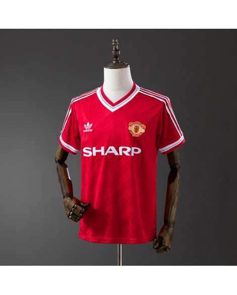 Retro 86/88 Manchester United Heimtrikot