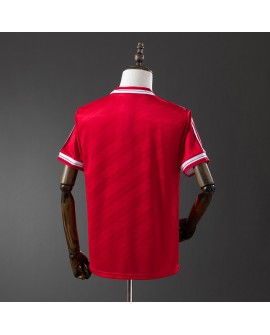 Retro 86/88 Manchester United Heimtrikot