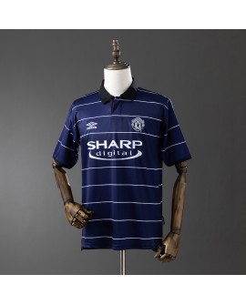 Manchester United Auswärtstrikot Retro 1999/00