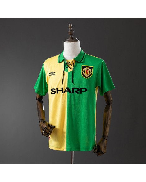 Manchester United Auswärts-Retro-Trikot 1992/94