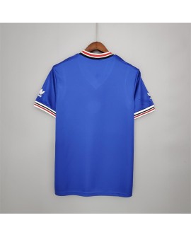 1985 Manchester United Auswärts-Retro-Fußballtrikot